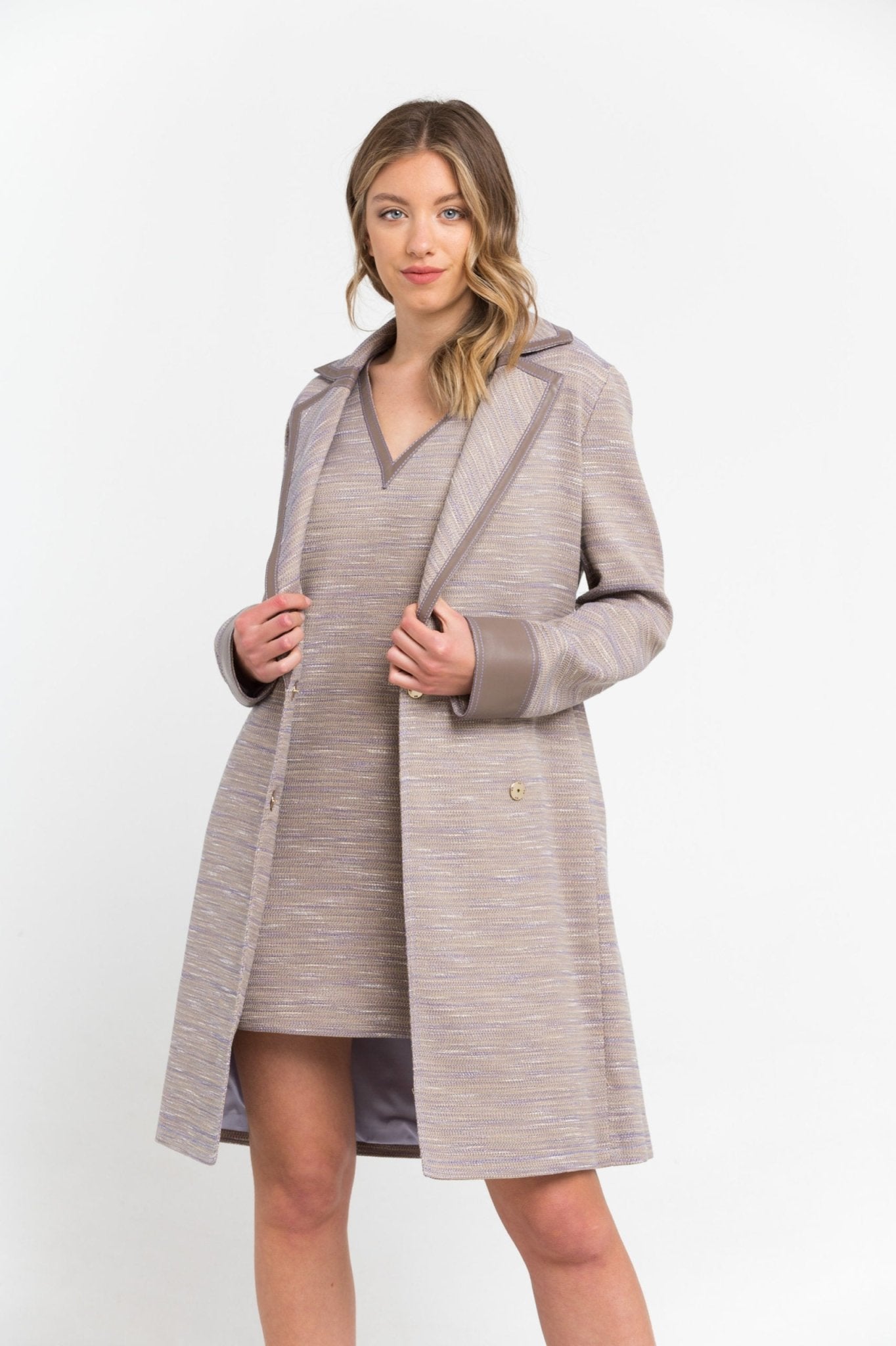 Trussardi Beige Cotton Jackets & Coat - Fizigo